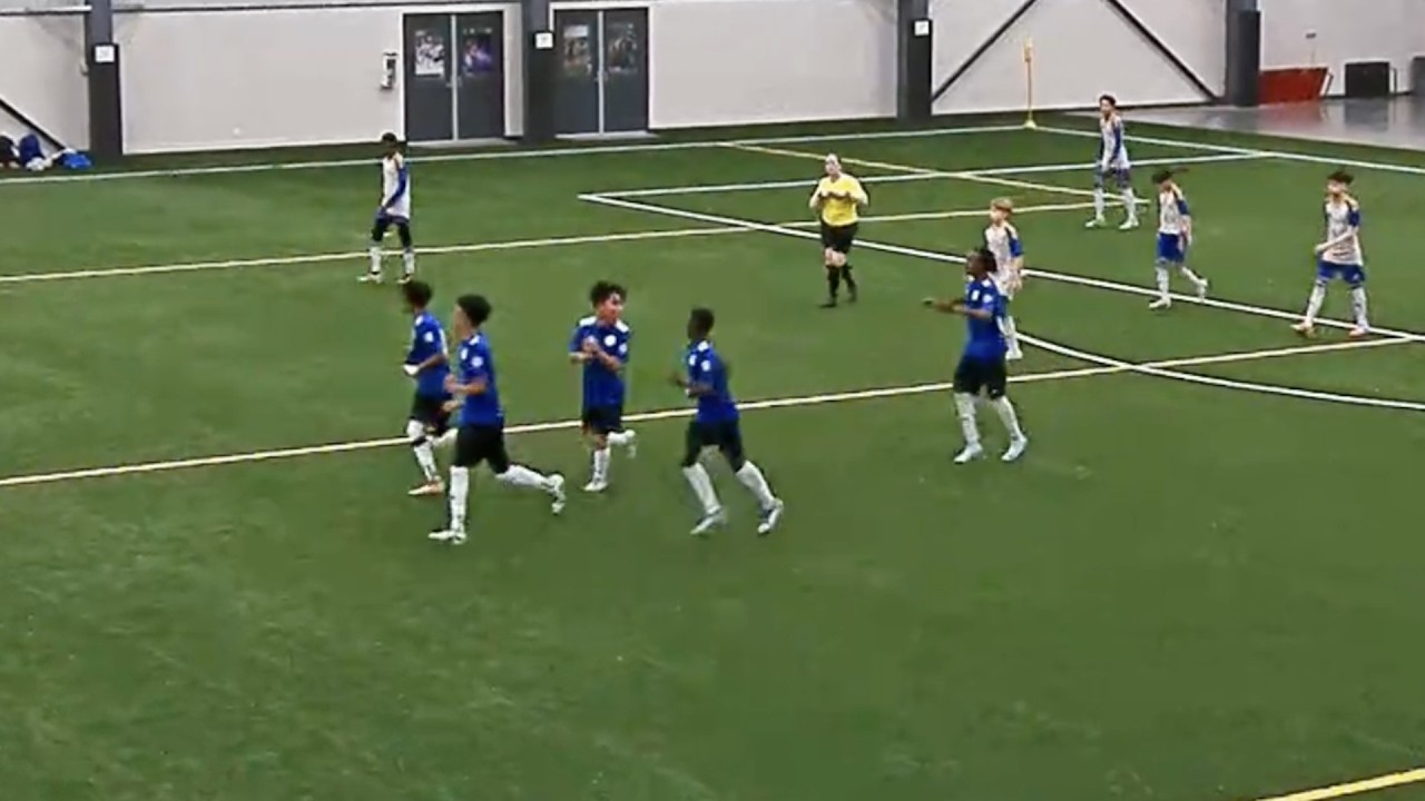 2025-26 APDL U14 - Indoor Match 4 - New Frontier APDL 12B vs St. Albert Impact - W 4-1