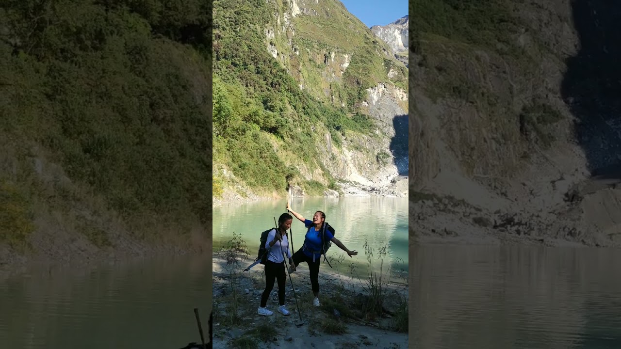 some beautiful memories ❤️ trekking days, kapuchelake ❤️