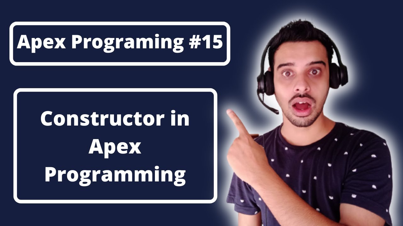#15:- Constructor in Apex Programing in Hindi | Salesforce Tutorial in Hindi