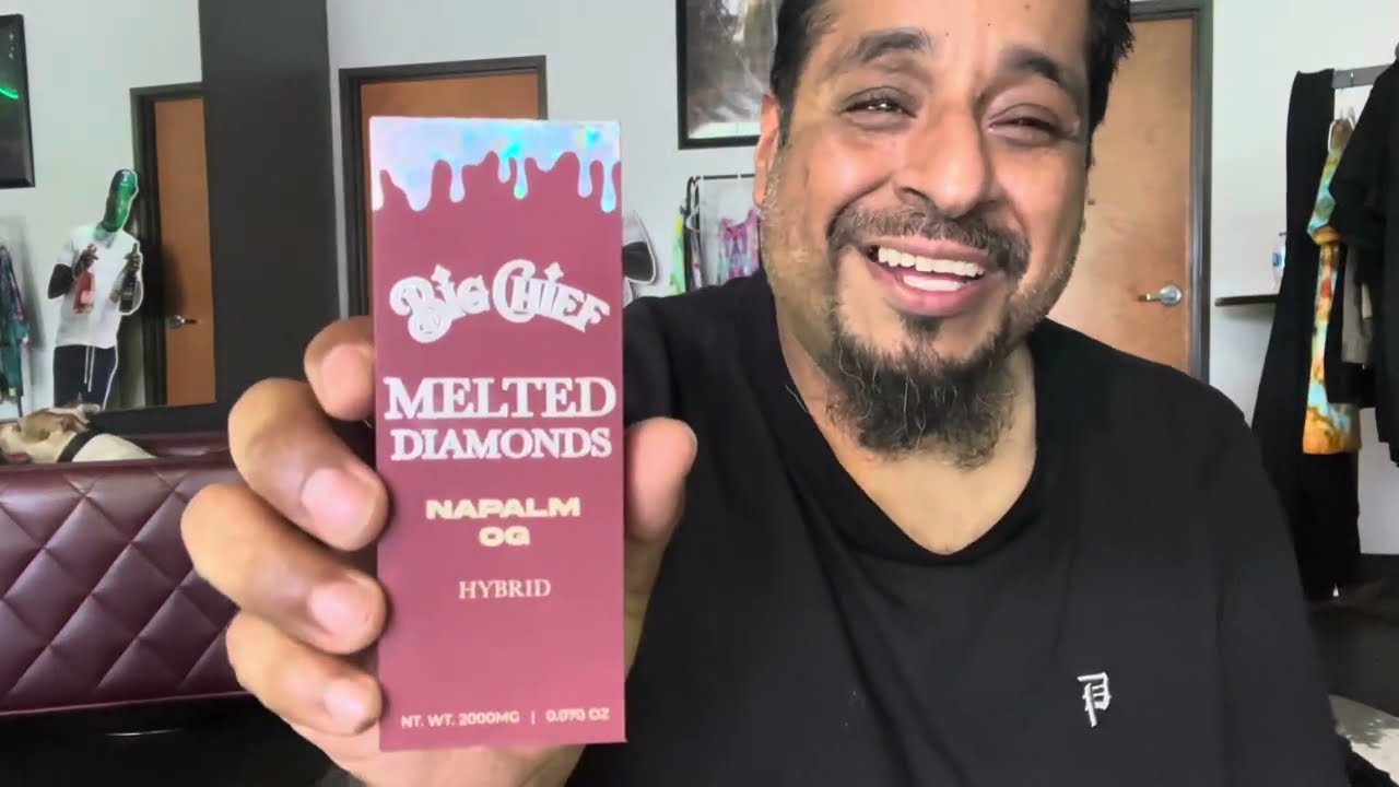 Big Chief Melted Diamond Disposable (Naplam OG) Review