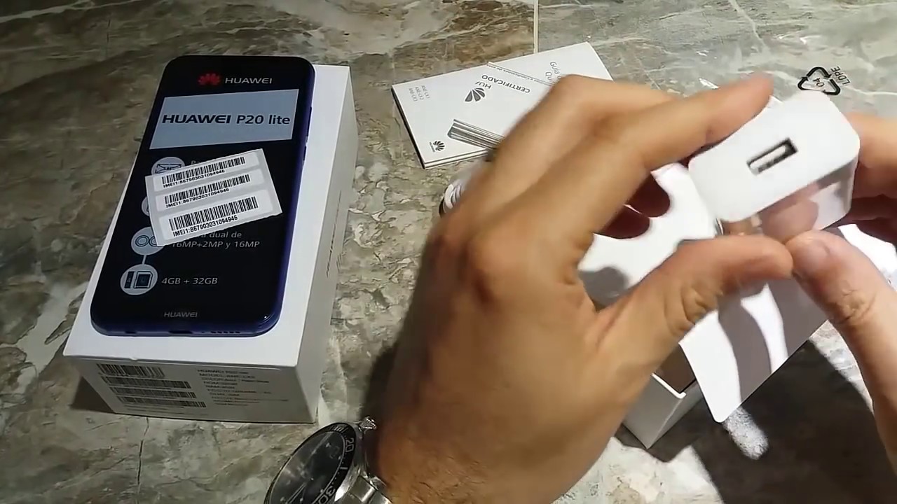 Huawei P20 Lite Unboxing en español