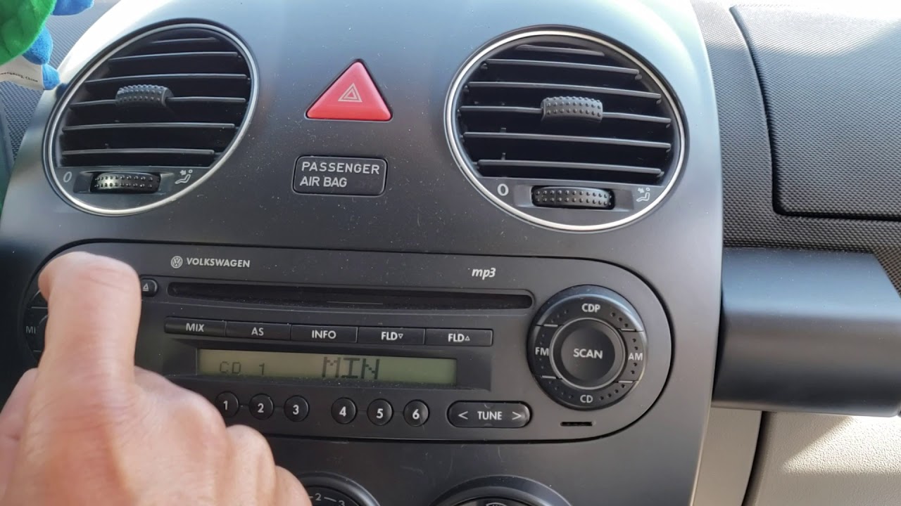 Funcionamento USB original New Beetle