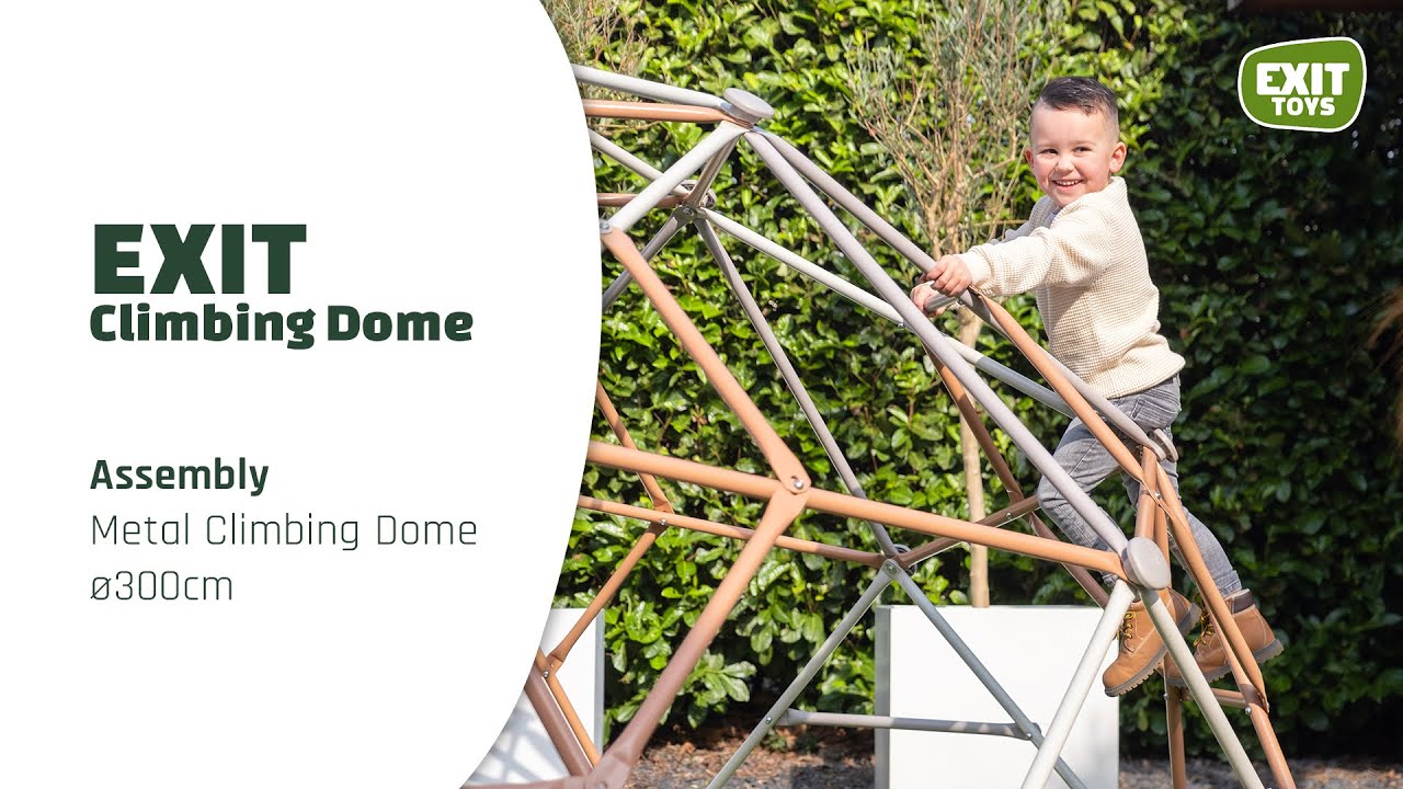 Assembly EXIT Metal Climbing Dome ø300
