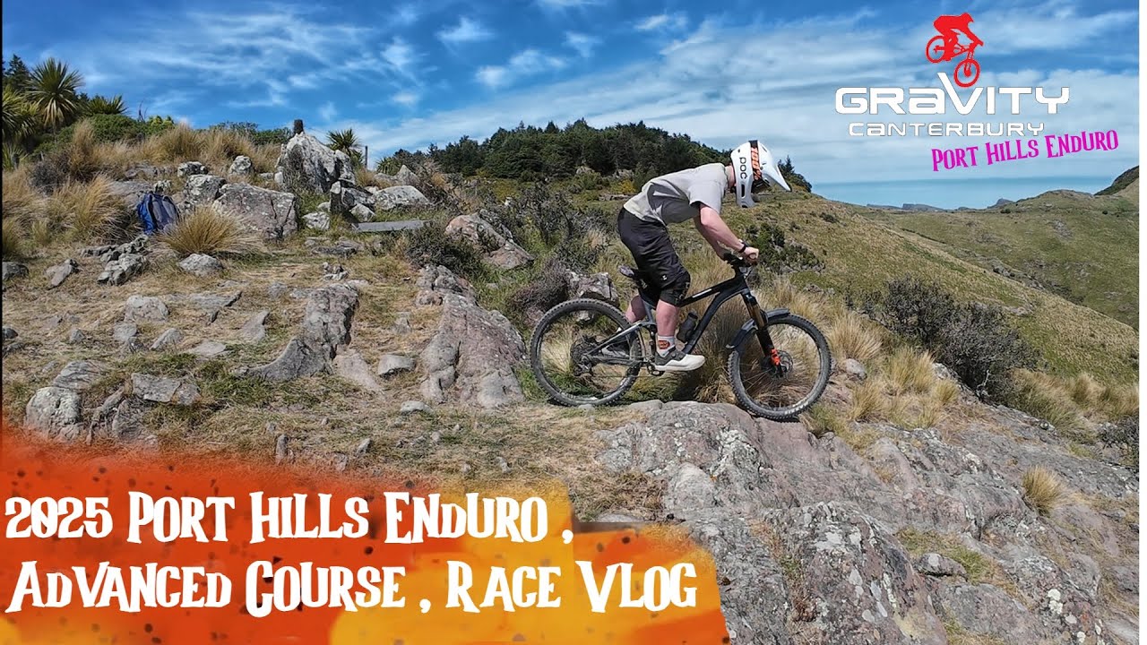 2025 Port Hills Enduro Race Vlog.
