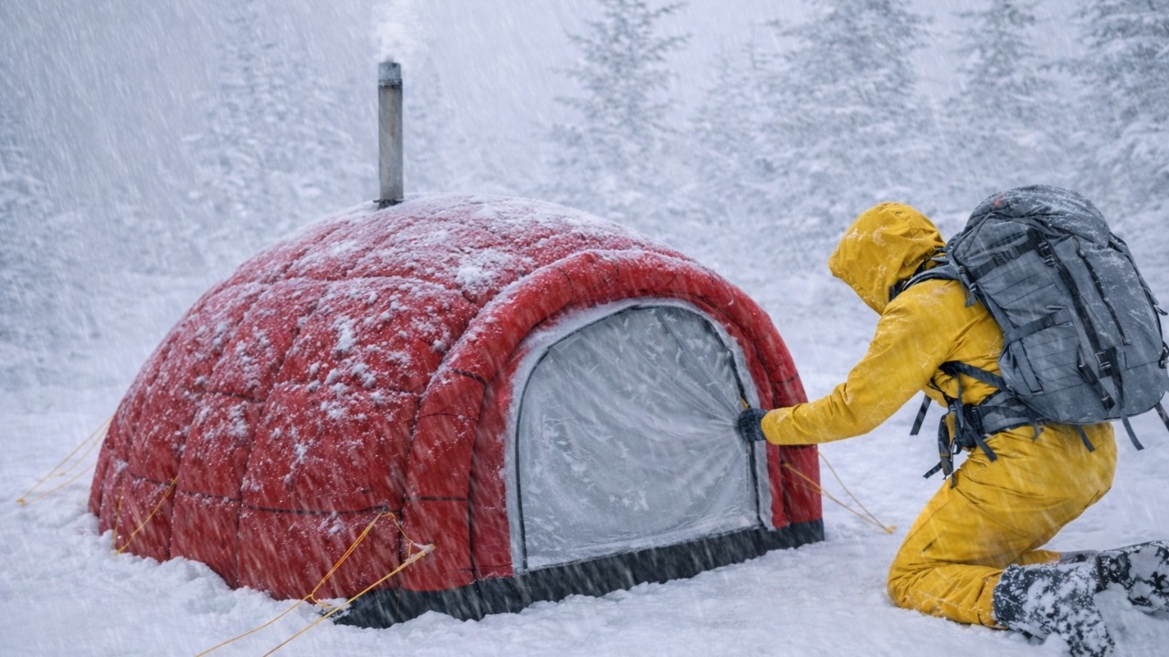 I Survived Insulated Tents are the BEST Choice for Extreme Cold Weather