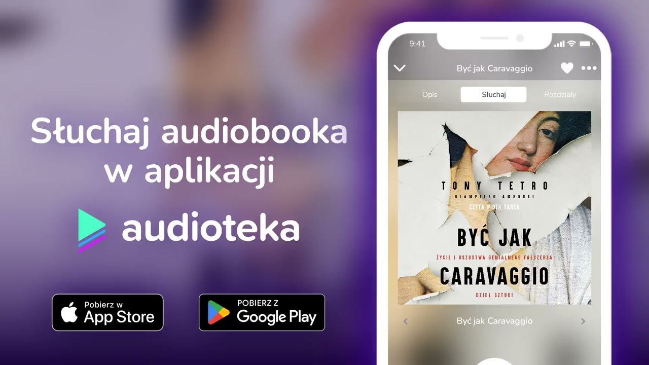 Być jak Caravaggio - audiobook |  Tony Tetro;Giampiero Ambrosi (czyta Piotr Tarsa)