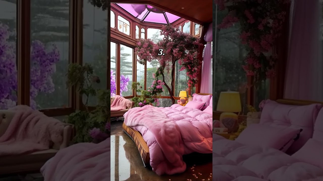 Which is Your😍Dream Bedroom?? #aesthetic #aestheticbedroom #dreambedroom #bed #cozy #cozybedroom