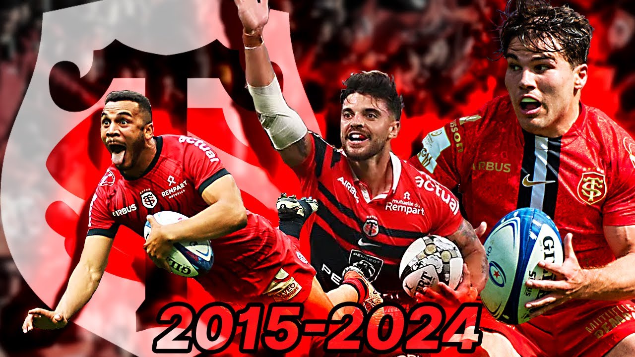 Les plus beaux essais du Stade Toulousain sous l'ère Mola !! (2015-2024)