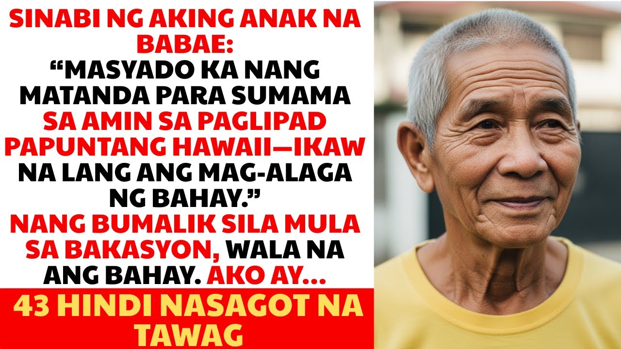 Sinabi ng anak kong babae: “Matanda ka na—ikaw na lang ang magbantay ng bahay.” Nang sila ay…