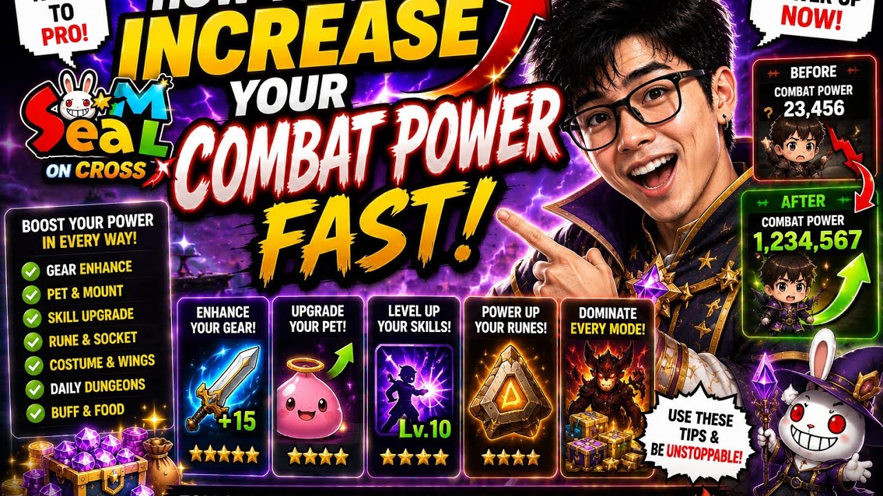 LOW COMBAT POWER in Seal M?! 😱 FASTEST Ways to BOOST CP QUICKLY! (Most Players Don&rsquo;t Know This)
