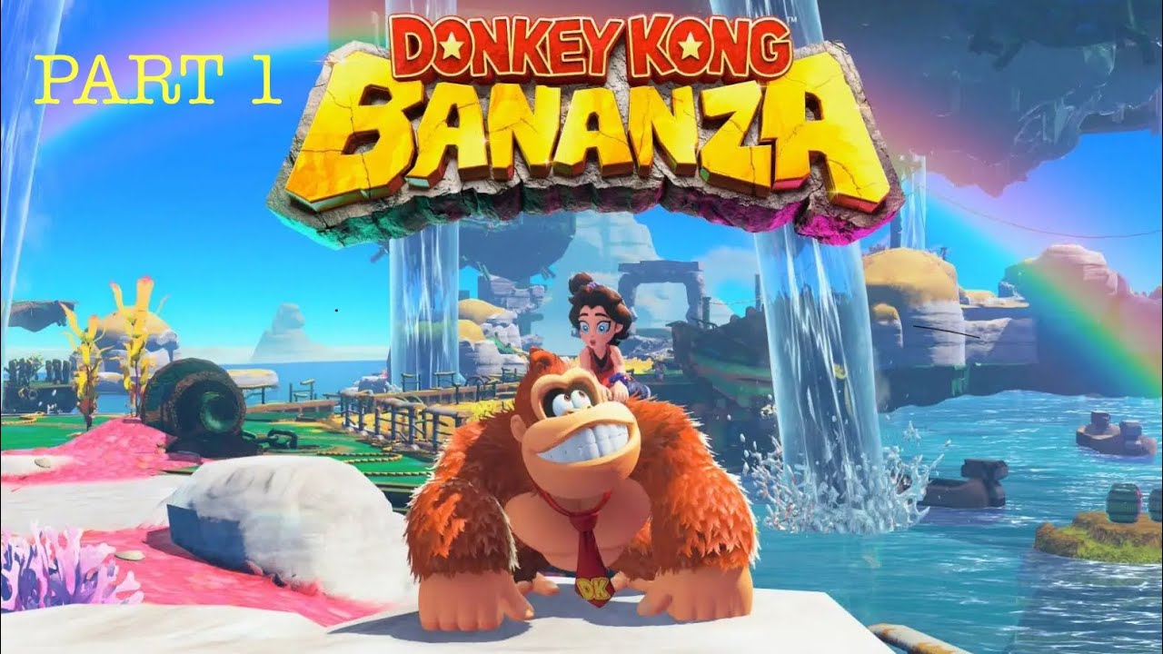 🦧🍌 Let‘s play Donkey Kong Bananza. Part 1 🎮