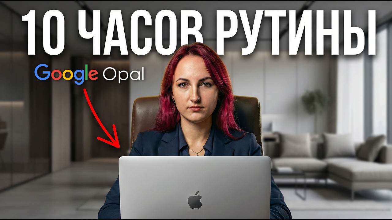 Opal от Google: автоматизируем задачи для бизнеса за 15 минут