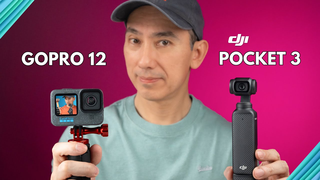 DJI Pocket 3 против GoPro Hero 12: сравнение характеристик