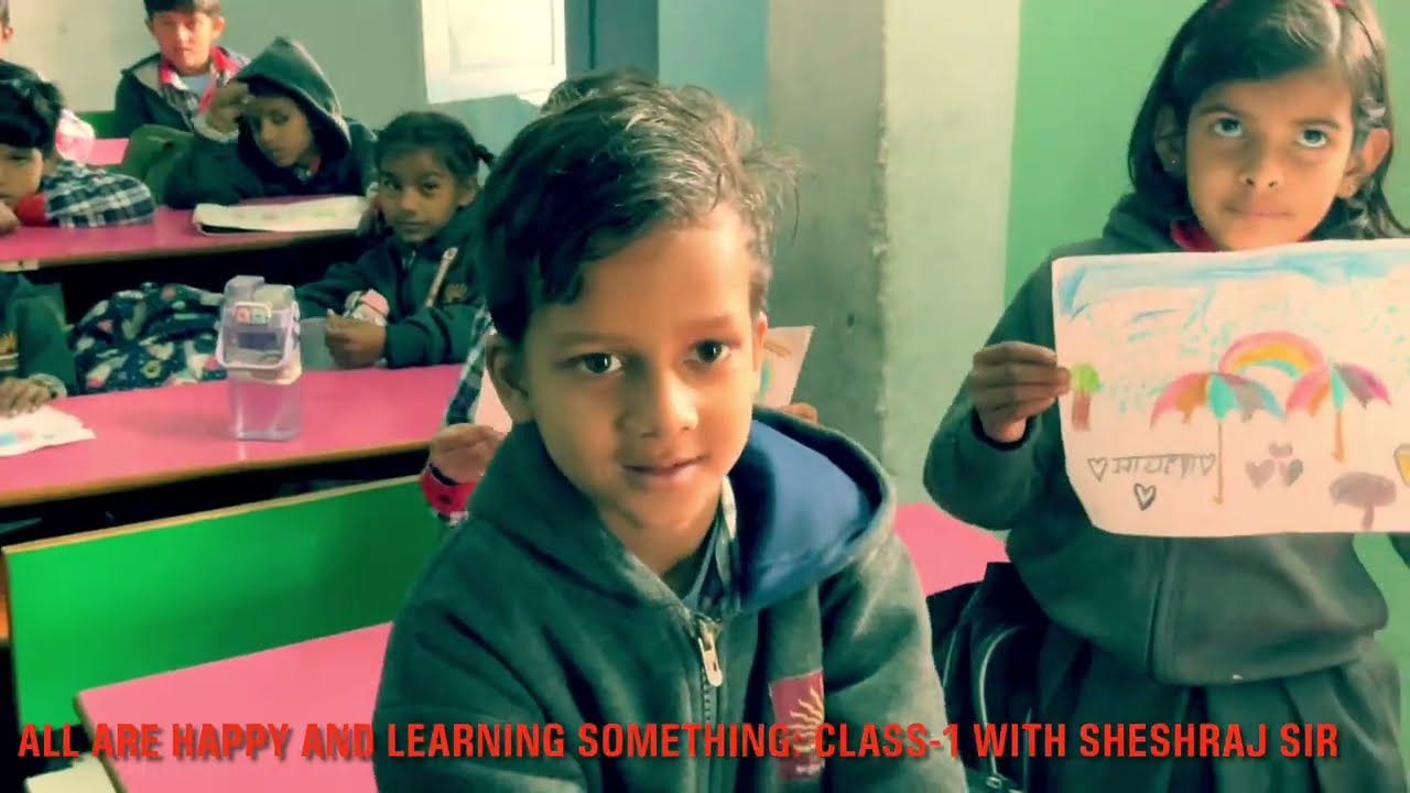 Seasons class -1 English/Evs/Maths with Sheshraj Sir
