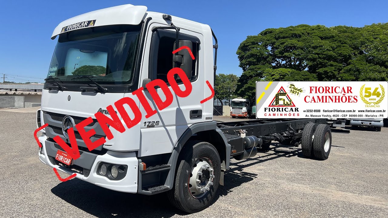 MERCEDES-BENZ ATEGO 1726 2015/2016 GABINE BOLHA ÚNICO DONO