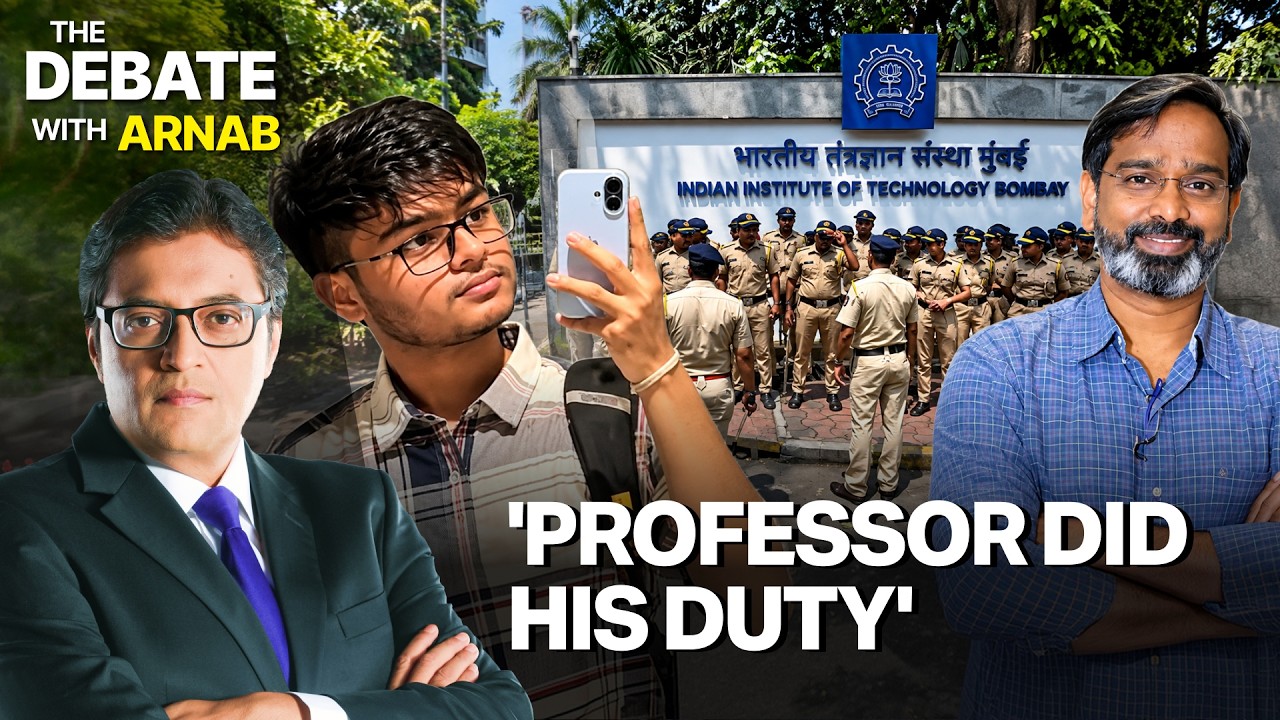 'Professor Did His Duty': Ananthan Ayyasamy Backs Prof Doolla In IIT-B Suicide Case Row