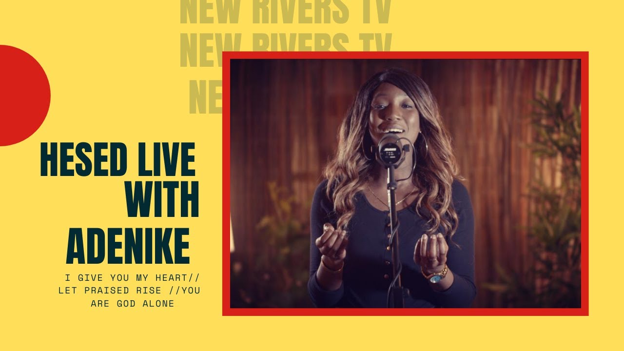 I give you my heart //  let praises rise \\ You are God alone - New Rivers X Adenike