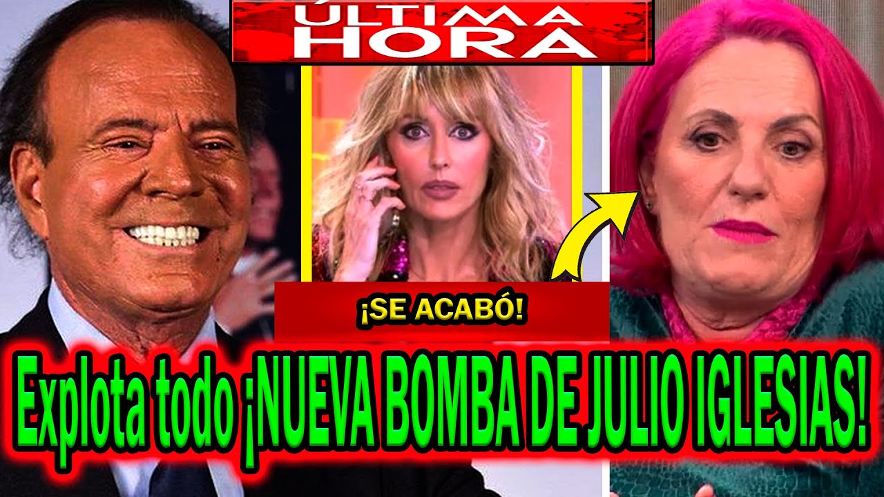 💥ÚLTIMA HORA! NUEVO BOMBAZO DE JULIO IGLESIAS CON NUEVO AUDIO DE TRABAJADORA Y EMMA GARCÍA EN FIESTA