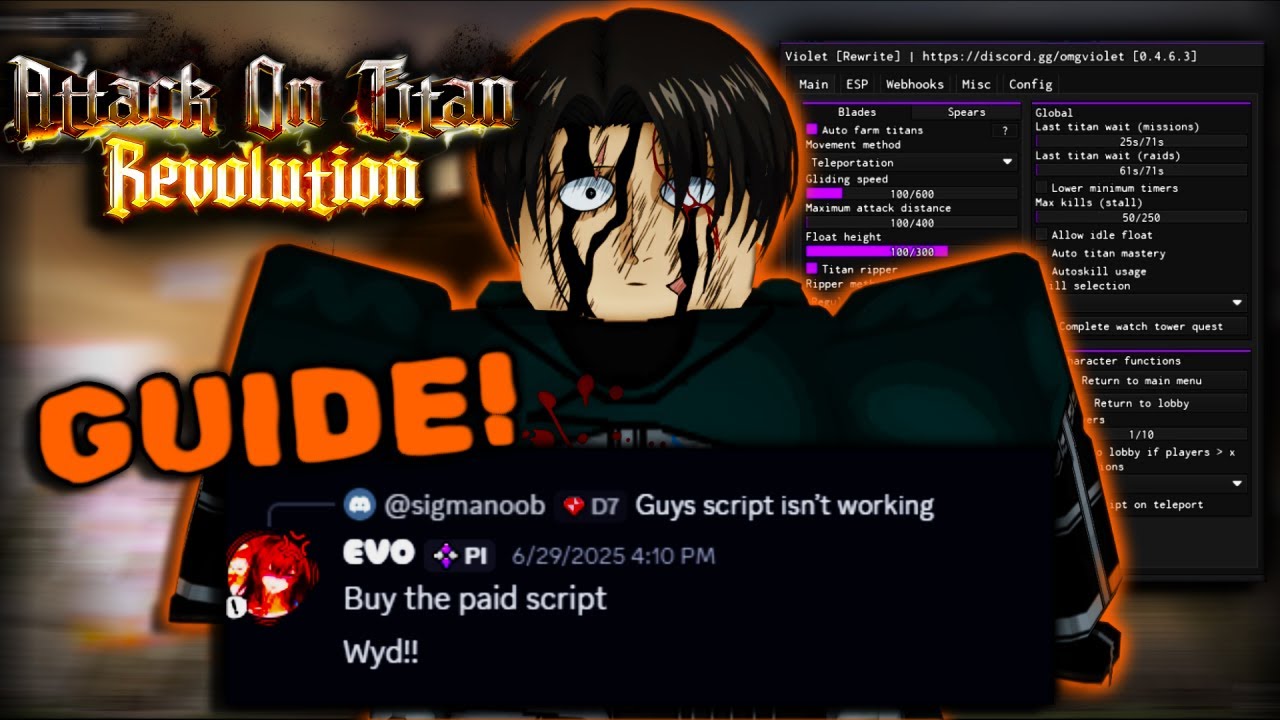Главный разработчик AOT Revolution EVO учит меня, как загружать эксплойты!