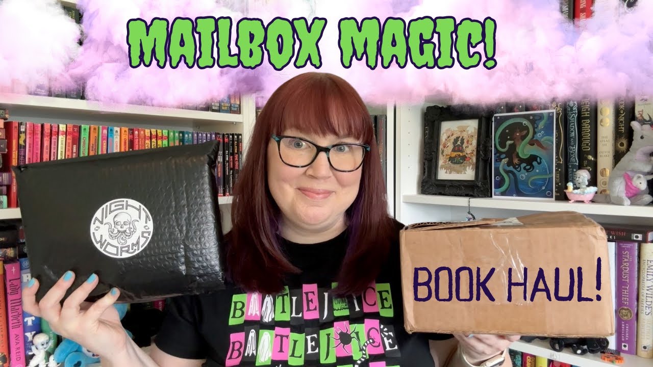 May book haul - Nightworms & Fear street!