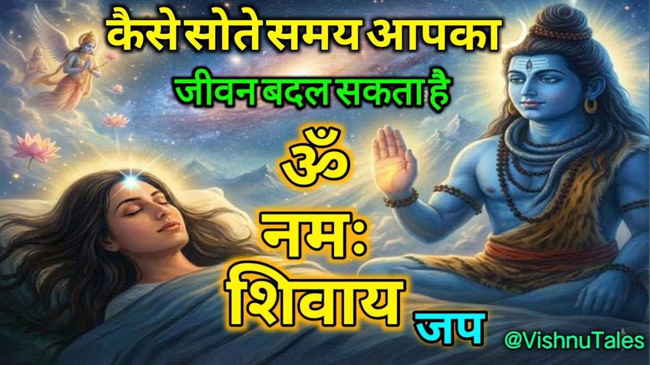  बिस्तर पर लेटे-लेटे “ॐ नमः शिवाय” जपने का आध्यात्मिक रहस्य | Shiv Mantra