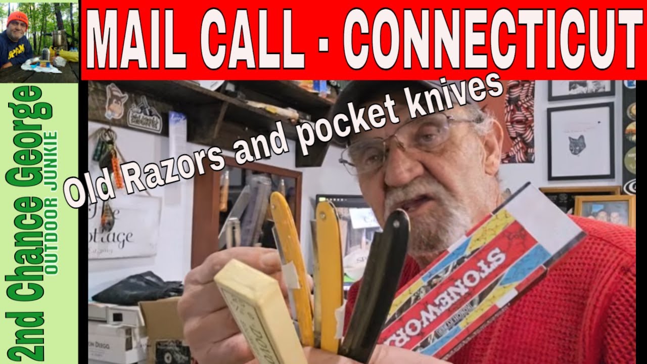 MAIL CALL - Connecticut Bob Old Knives and Razors - AWESOME CALL