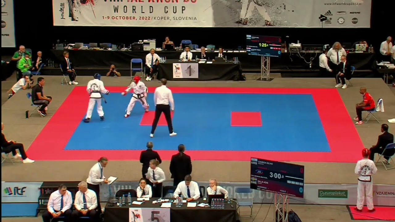 Axel Vargas (ARG) vs Tobias Esteche (PAR) 57 kg | ITF World Cup 2022