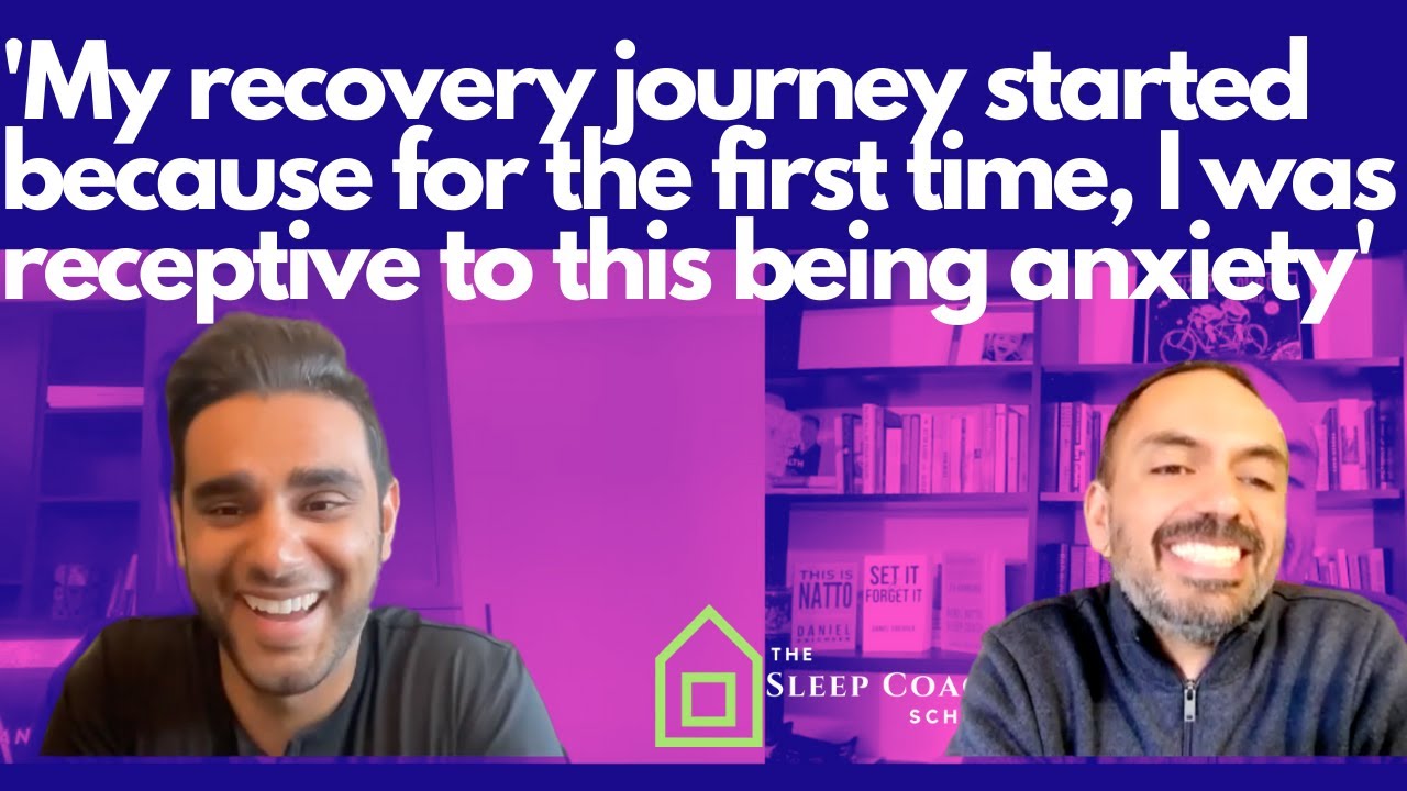 Talking insomnia #95: Shaan Kassam (!) shares pearls for anxiety and insomnia recovery!