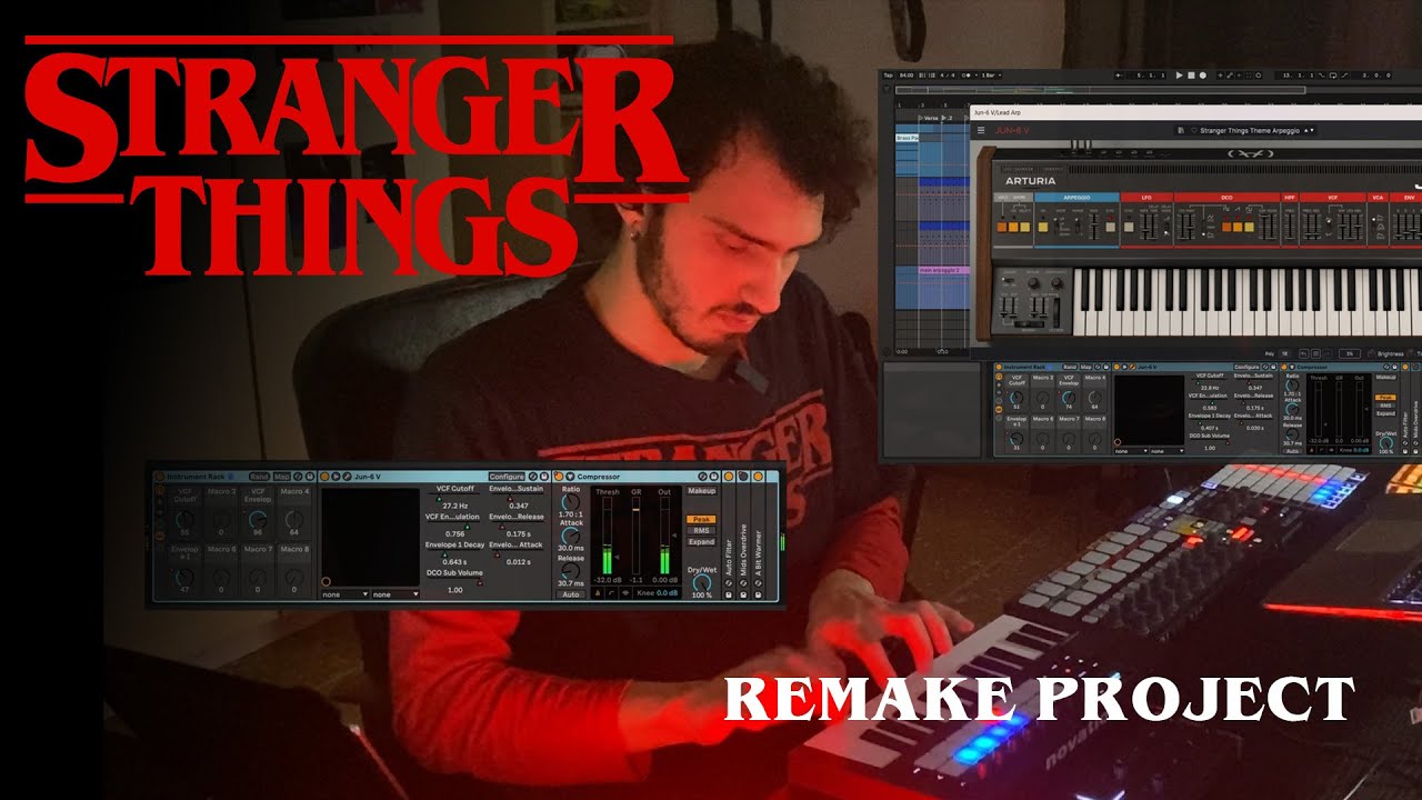 PERFECT REMAKE of STRANGER THINGS - Opening Theme & Kids - Ableton Live Project