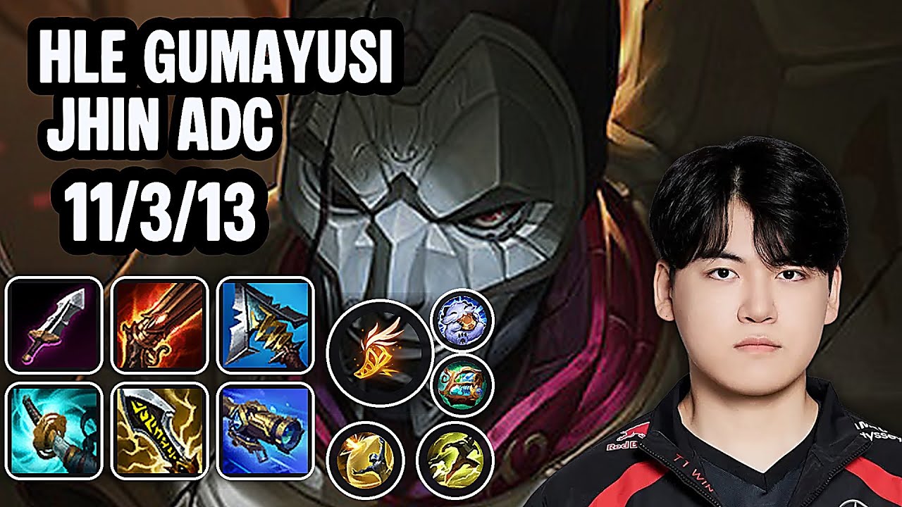 HLE Gumayusi Jhin Adc SoloQ Replay 20260111