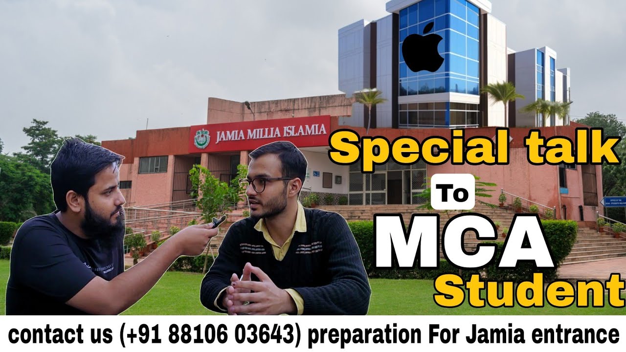 JMI MCA Admission 2025 | Jamia Millia Islamia University admission process | MCA in jamia #jmi2025