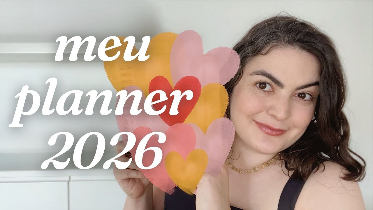 Unboxing Planner 2026 | Tour completo pelo meu Planner 2026