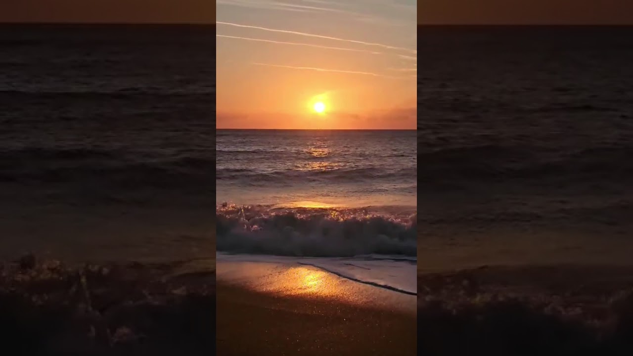 100 minutes of nafural sounds - Wind and ocean waves