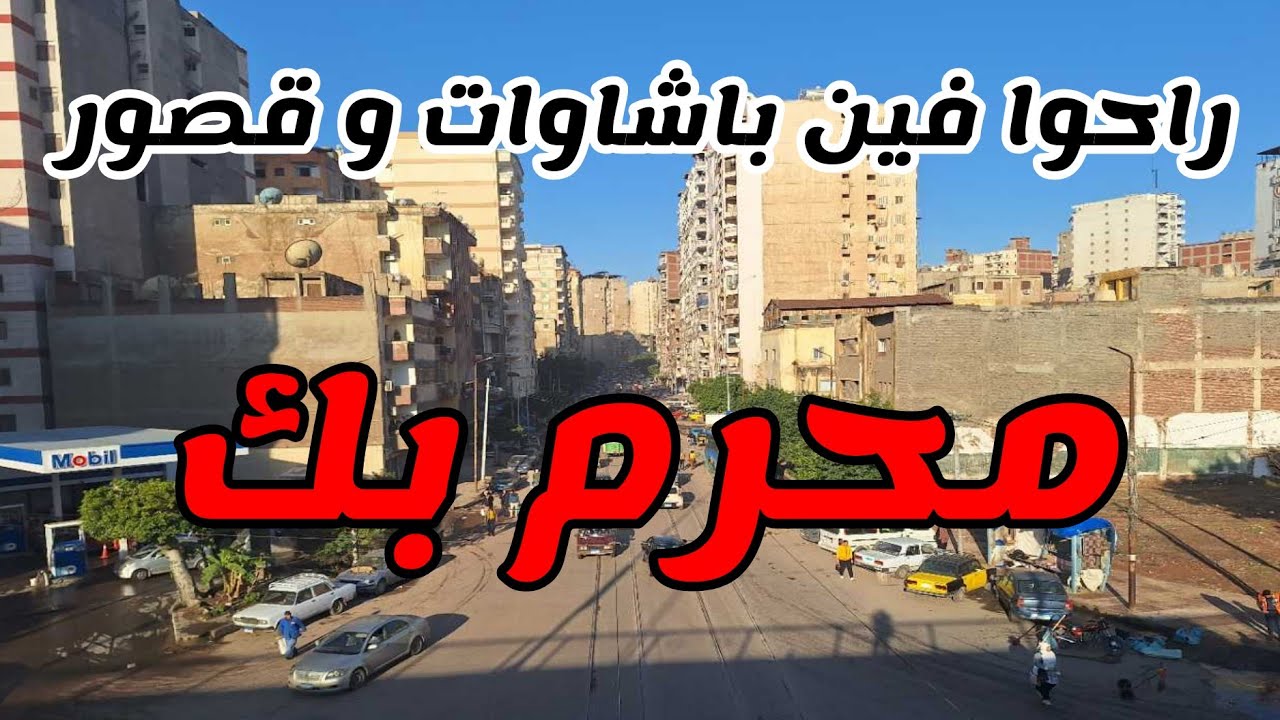 محرم بك ، أين ذهب باشاوات و قصور الباشاوات  في محرم بك ، أشهر شوارع محرم بك