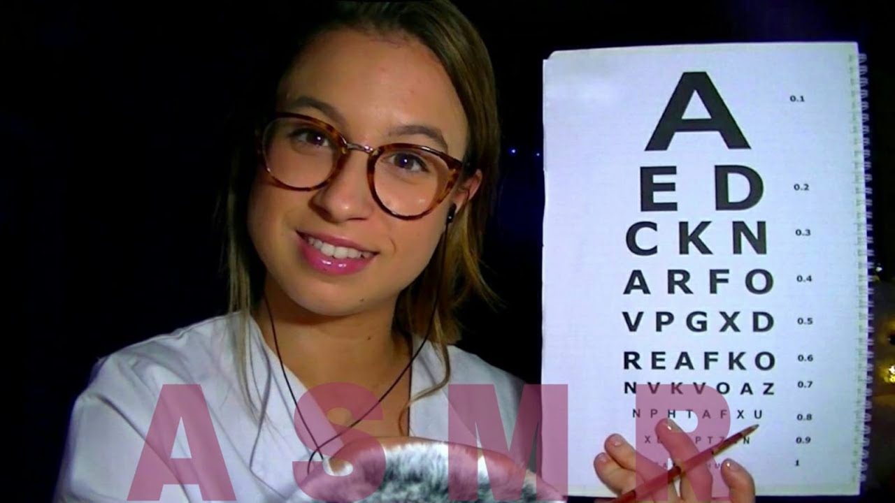 ASMR || Médico oculista te revisa la vista || Pau ASMR