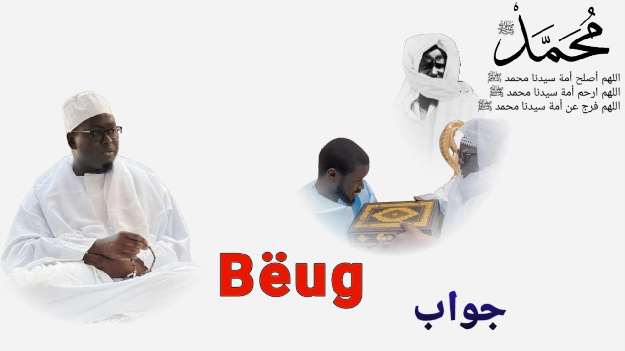 Méloy ki Bëug (ay léeral ci Majmuhatu) /  Serigne Ahmadou Mbacké Darou Mouhty