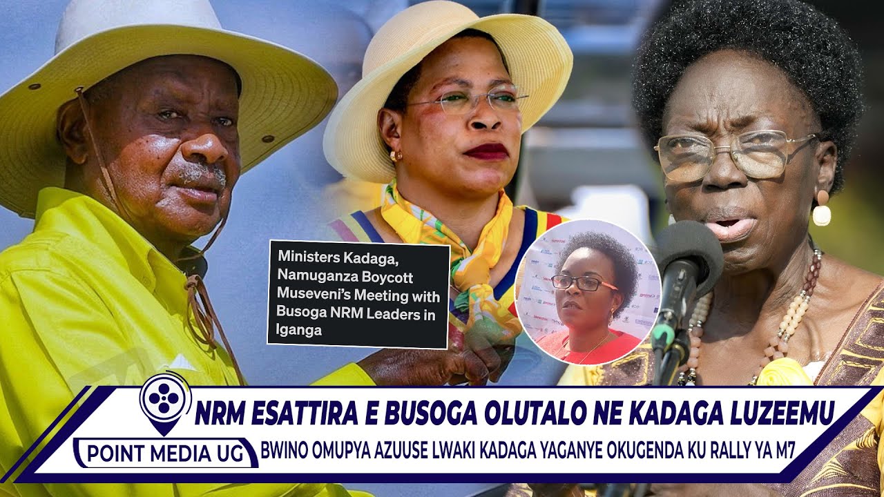 AGOKYA!! M7 ASATTIRA BIZUUSE LWAKI KADAGA YAGANYE OKUBERAWO KU RALLY YE MU IGANGA. AMONG ERA ALULIMU