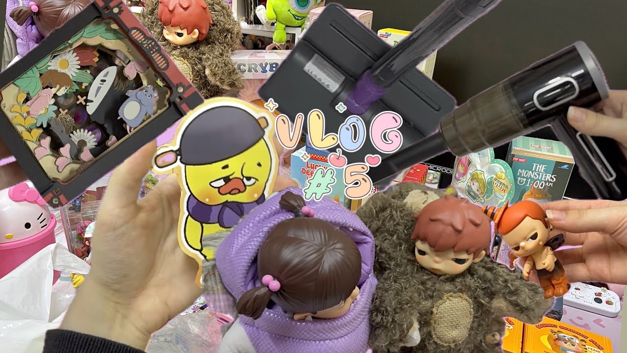 ترتيب غرفتي🧹(جهة العابي)🧸+وحشتوني💗!