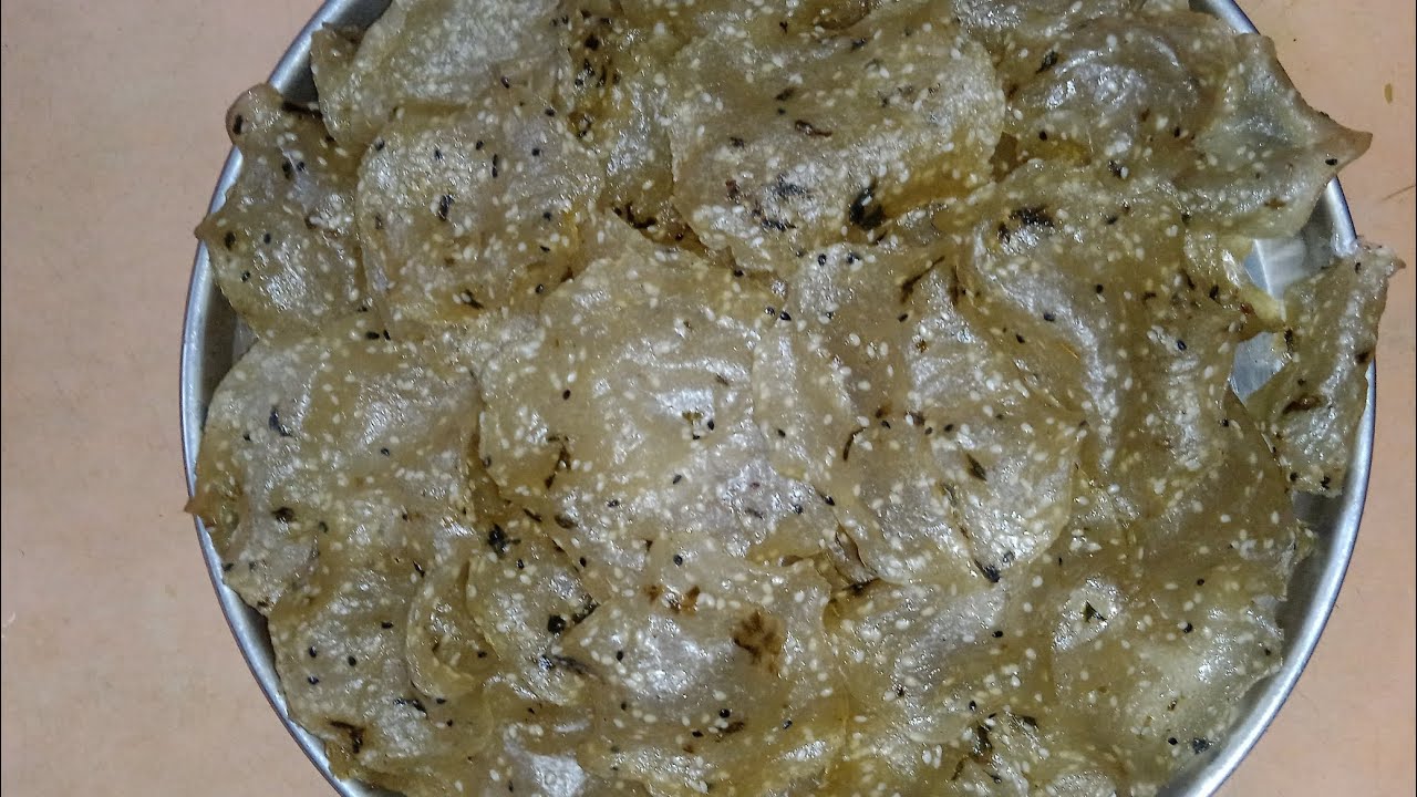 1 Cup chawal se banaen aasan tarike se papad #cookingfood #easyrecipe #RaganiKitchens 
