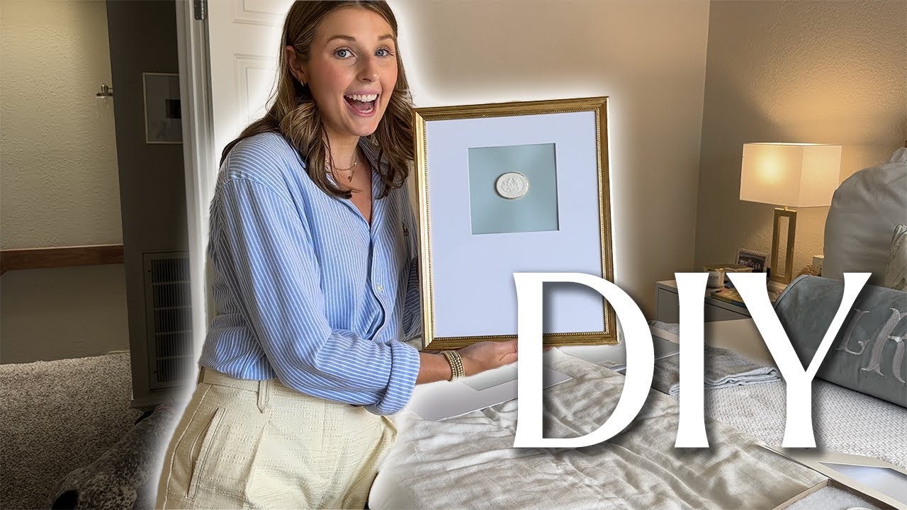 VLOG | how to make simple DIY intaglio artwork for less than $100