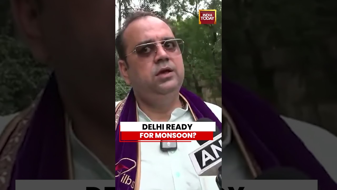 Delhi Monsoon 2026: Delhi Government Says It Is Fully Prepared for Monsoon #delhimonsoon #politics