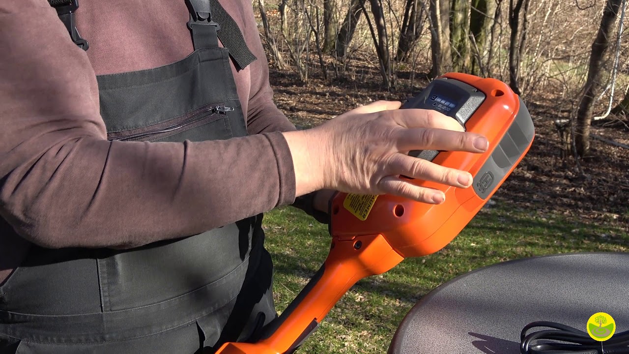 Husqvarna Akku Trimmer 520i LX vorgeführt mit Erklärung