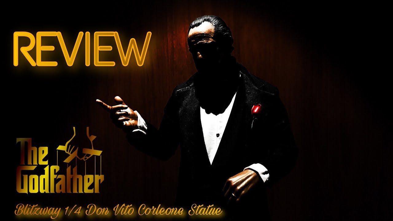 Blitzway - The Godfather - Don Vito Corleone 1/4 Statue - Unboxing Assembly & Review