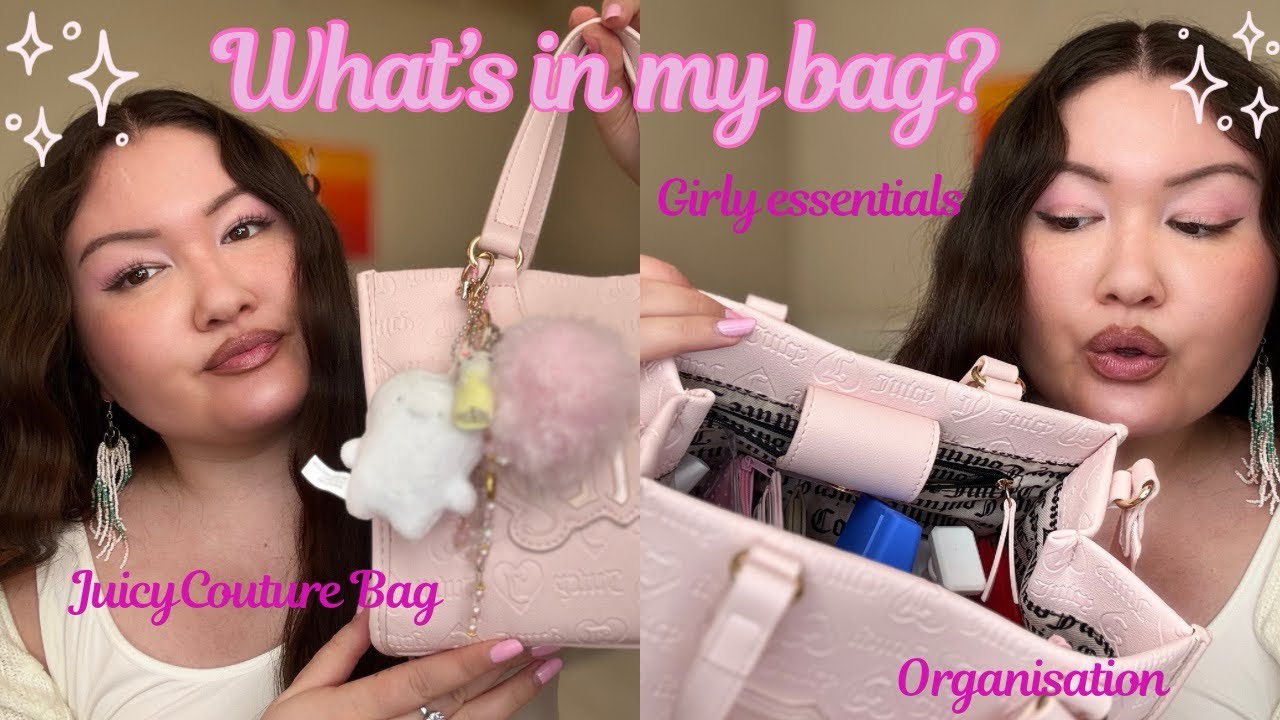 👛 WHAT’S IN MY BAG? 👛 Juicy Couture bag