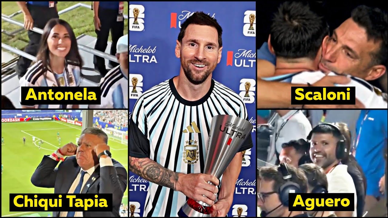 Messi Family JOY as Scaloni Breaks Down After Hat Trick vs Algeria Reactions