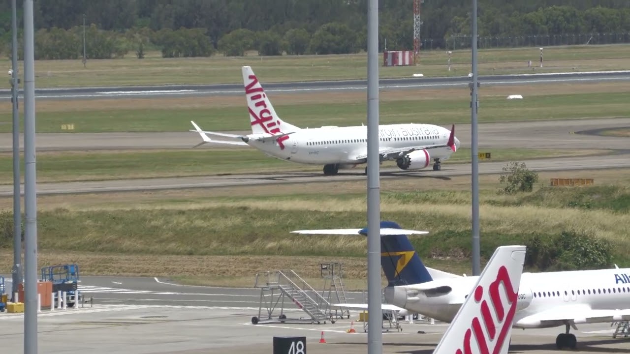 Australia's longest domestic flight - Brisbane to Perth - VA466 Boeing 737 MAX 8 VH-8IC