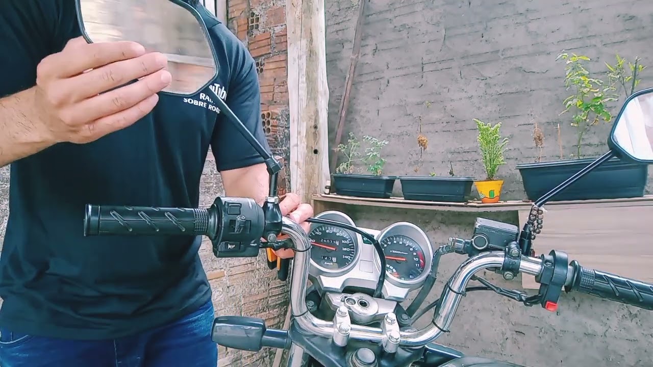 APRENDA A TROCAR E REGULAR OS ESPELHOS DE QUALQUER MOTO