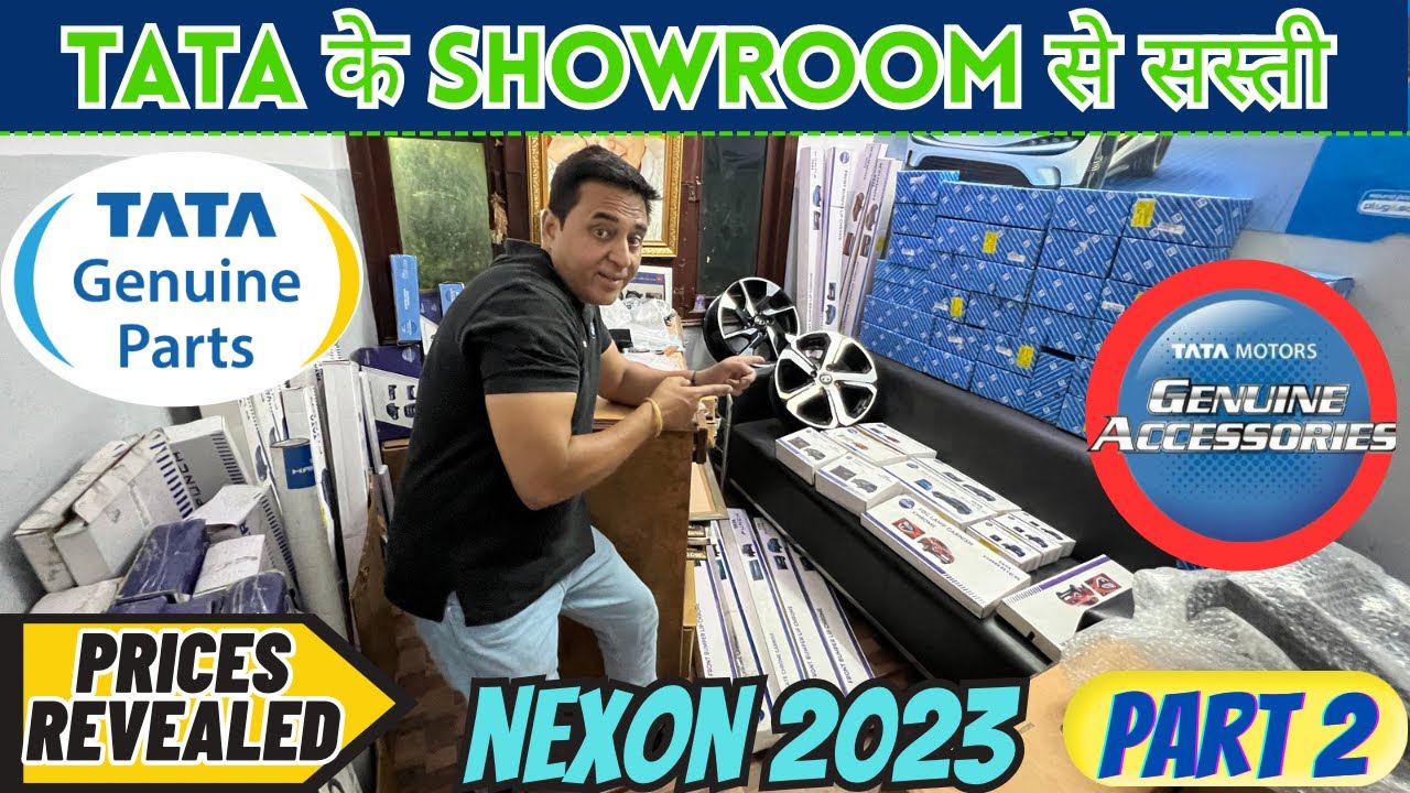 Tata Nexon Orignal Parts With Discount | Genuine Accessories | Tata Nexon 2023 Modified Skycar