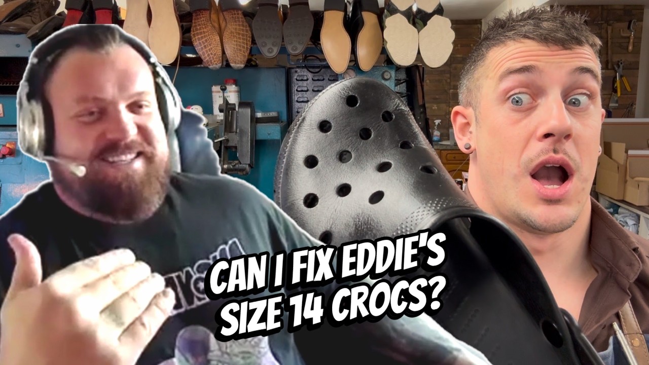 Repairing The Worlds Strongest Man's CROCS! - Featuring Eddie Hall - Use Beast pharm Code 