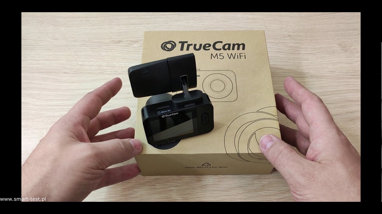 TrueCam M5 GPS WiFi z ostrzeżeniem o fotoradarach - recenzja wideorejestratora samochodowego